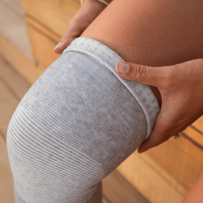 Genouillère de Compression en Charbon de Bambou