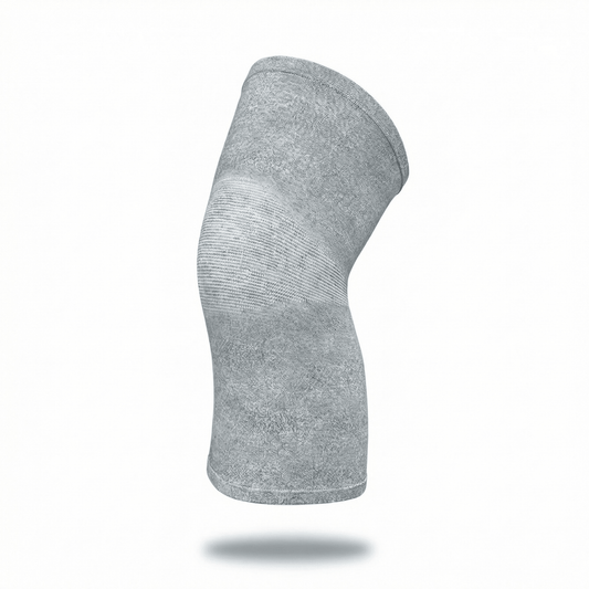 Genouillère de Compression en Charbon de Bambou